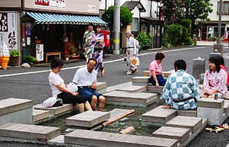 足湯あんべ湯